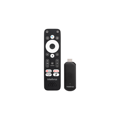 Intelbras Izy Play Stick - Android TV Full HD, Wi-Fi e Comando de Voz